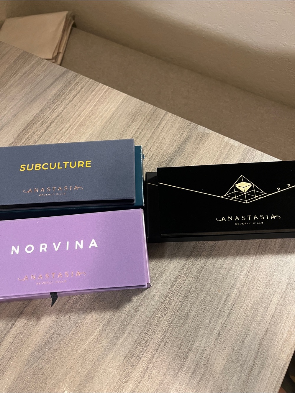 Anastasia Norvina Lavender Eyeshadow Palette Trio